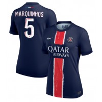 Dámy Fotbalový dres Paris Saint-Germain Marquinhos #5 2024-25 Domácí Krátký Rukáv